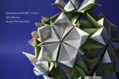 Kusudama Búzios, design Flaviane Koti
