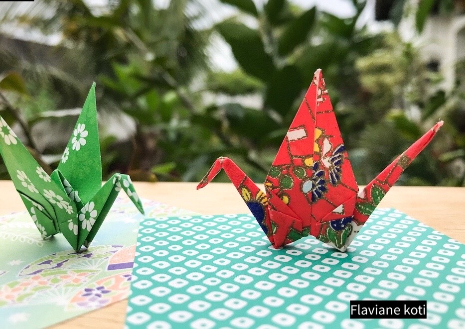 significado tsuru, dia do origami